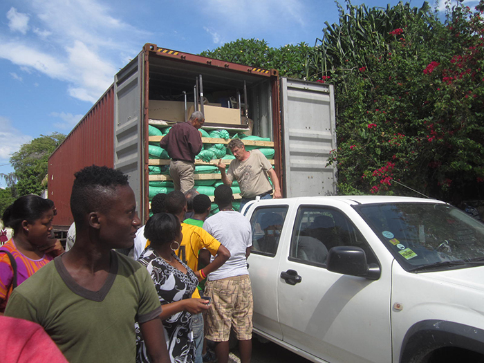 Haiti Container Delivery