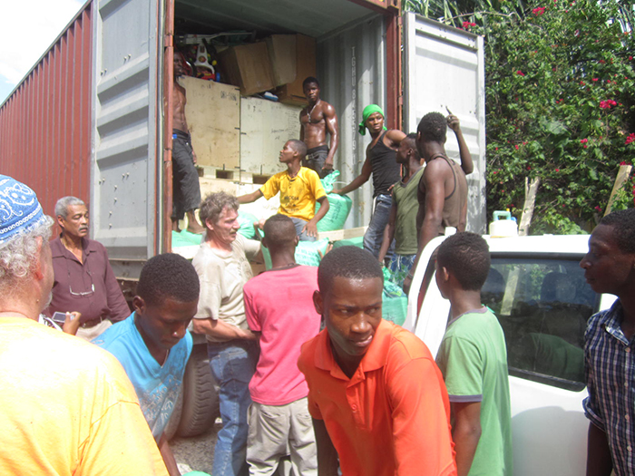 Haiti Container Delivery